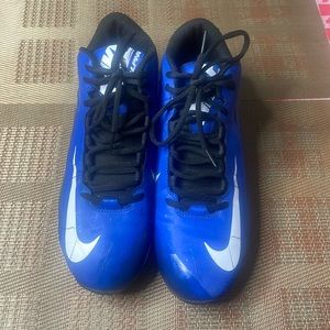 Nike Alpha Football Cleats Royal Blue 719952 410 Size 10 1/2